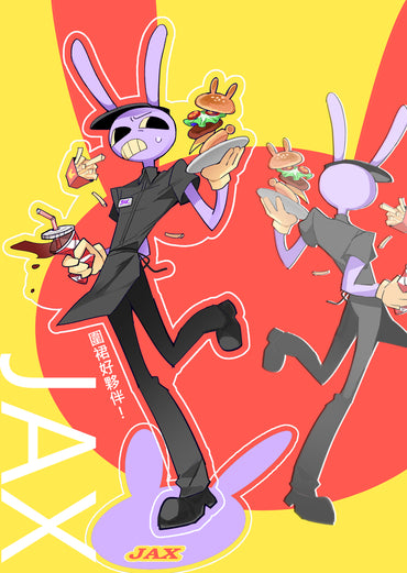 [Pre-order] TADC JAX Fast Food Restaurant Double-Sided Acrylic Stand