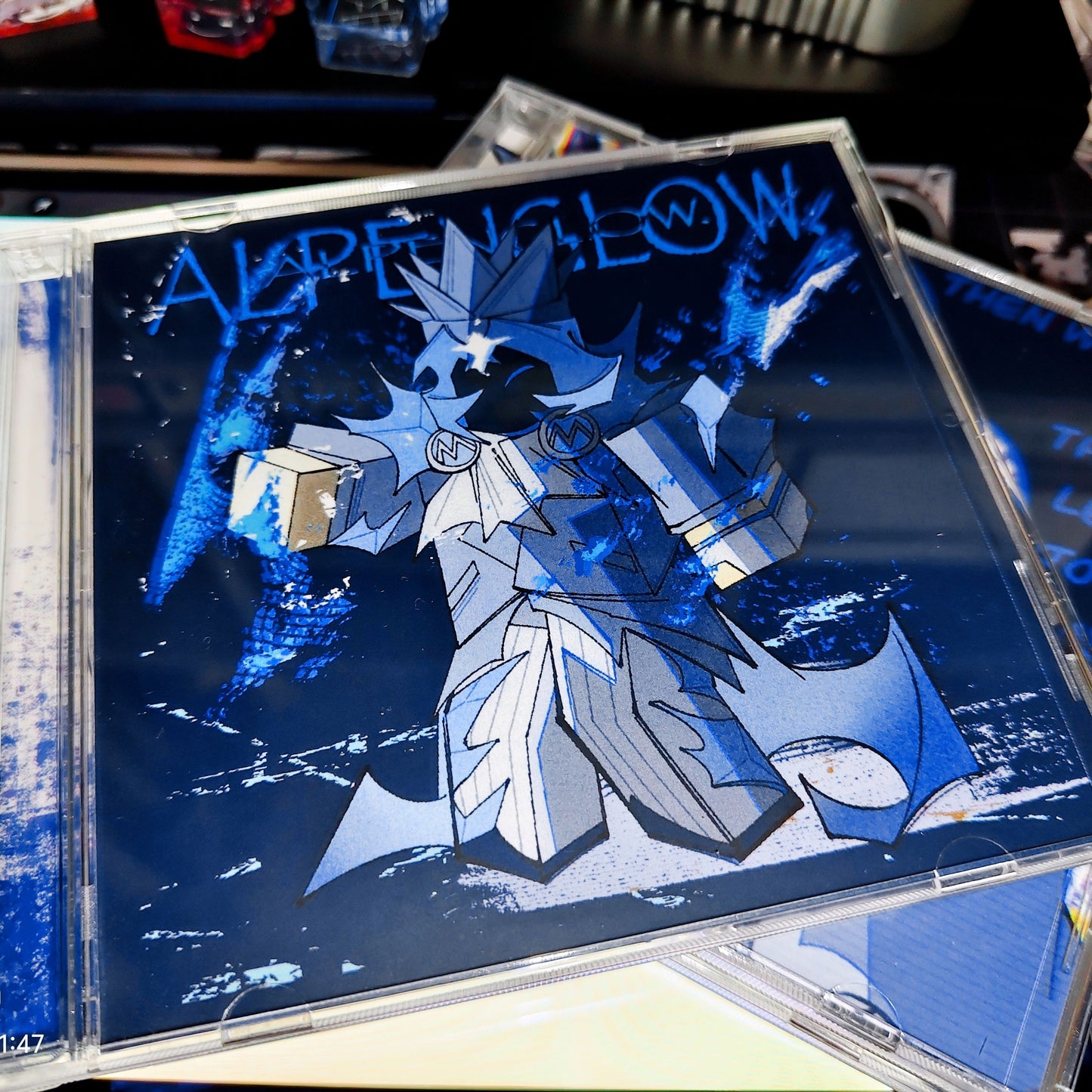 acrylic fake cd