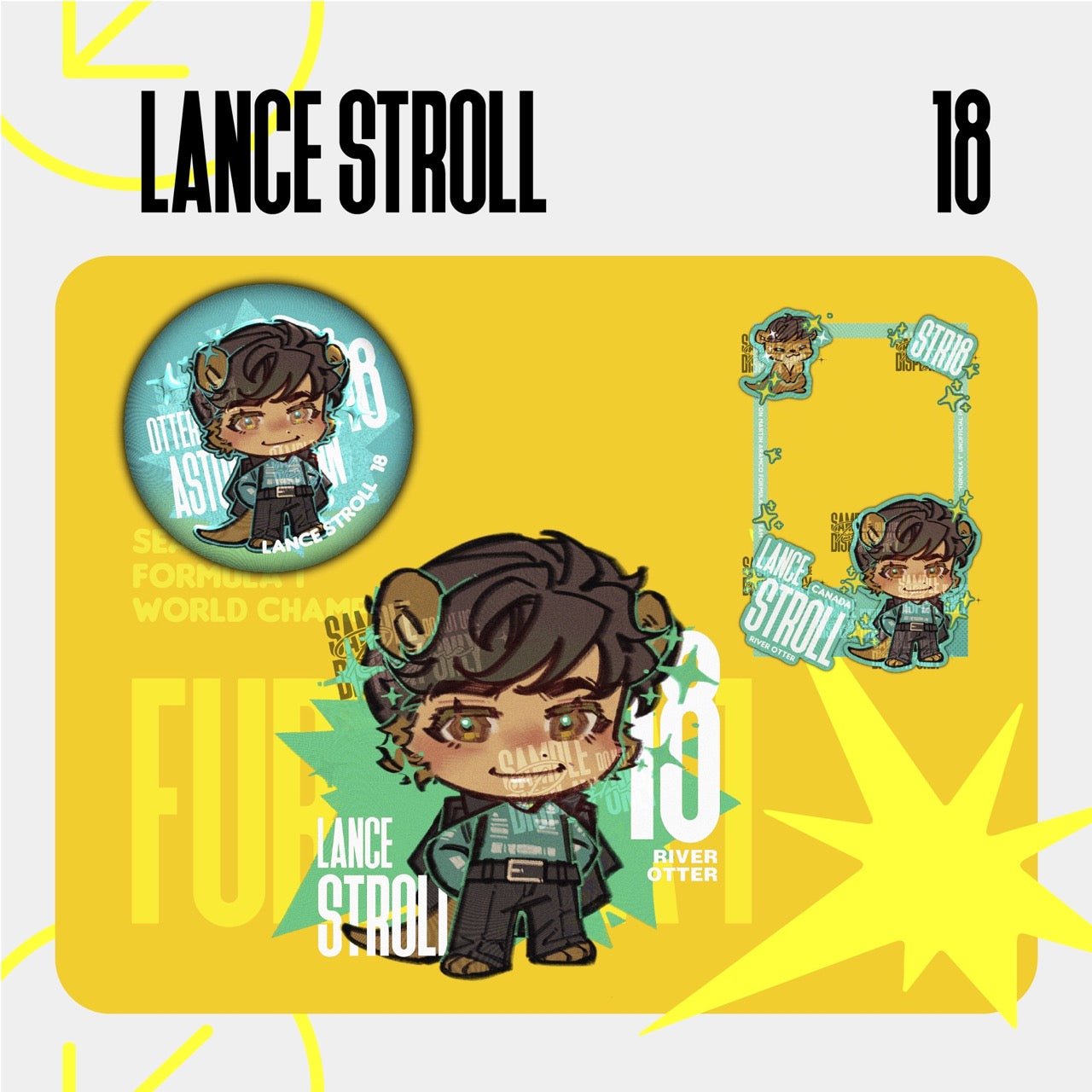 [Pre-order] “Furmula 1” F1 Animalized Drivers Fanmade Goods