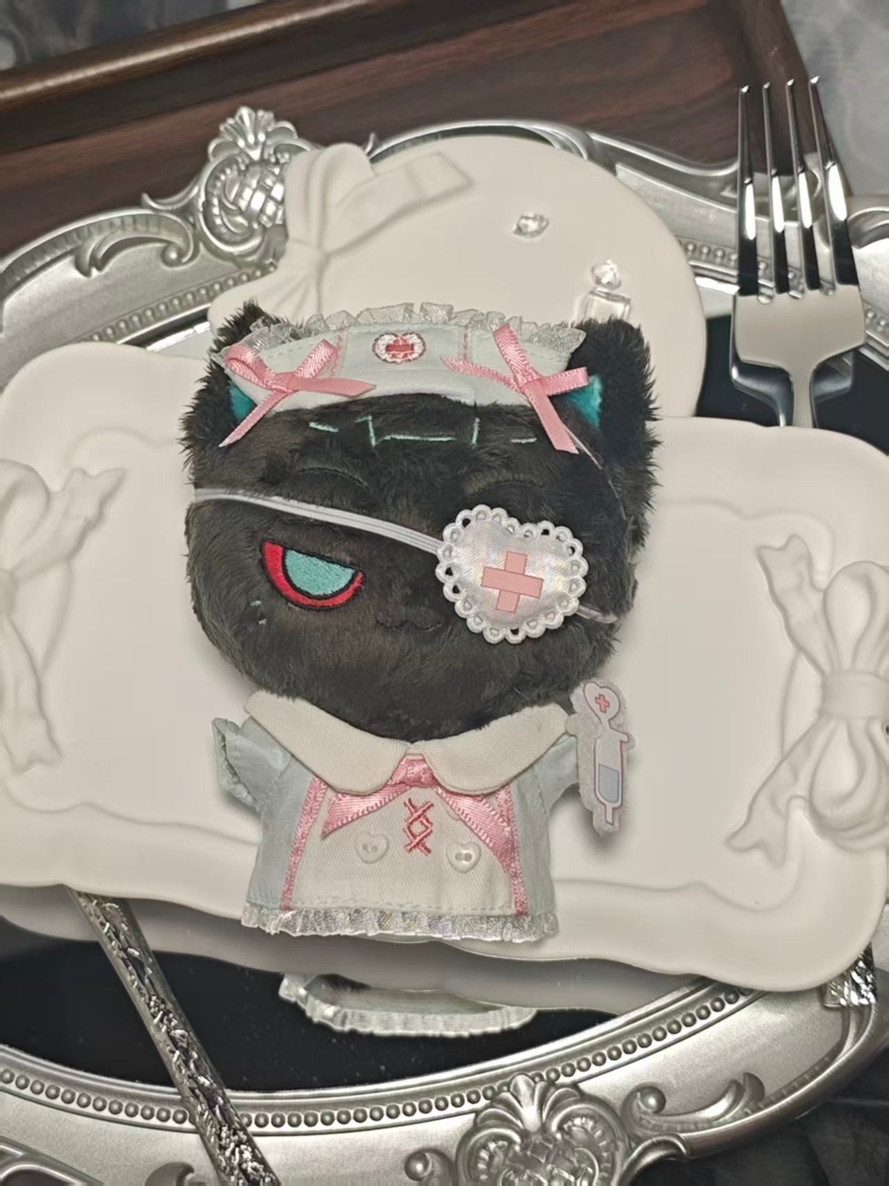 [In-stock]10cm Mini Plushie outfit-Little Nurse Outfit