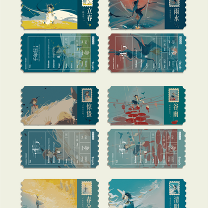 [In stock]  Xiao’s Journey Through the Seasons – A Genshin Impact-Inspired Art Card Collection