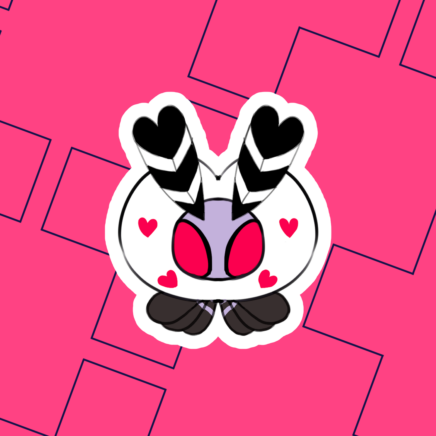 Pre-sale  HazbinHotel Voxroach&Mothtino Plush Doll