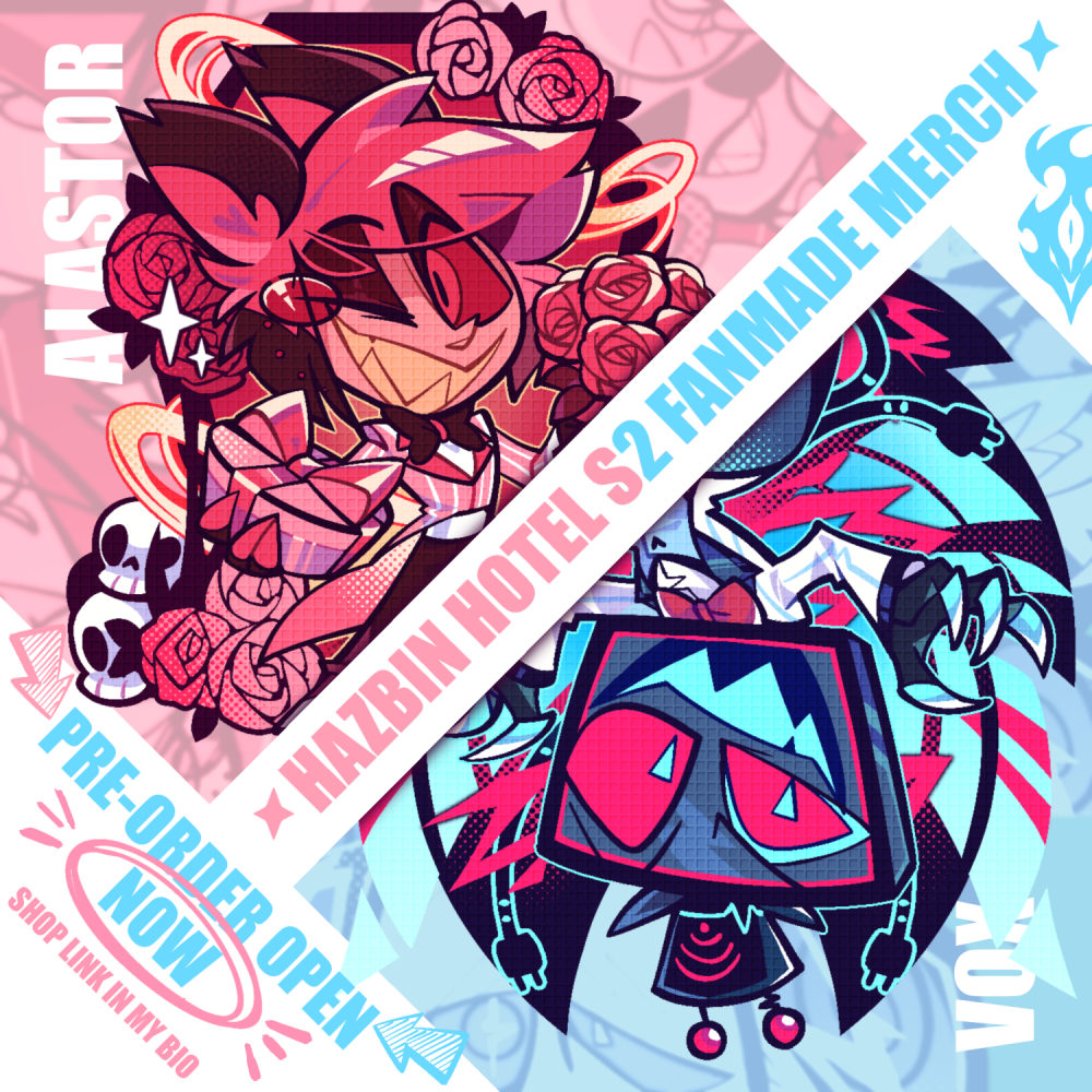 [Pre-order]Hazbin Hotel S2 Fanmade Merch