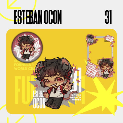 [Pre-order] “Furmula 1” F1 Animalized Drivers Fanmade Goods