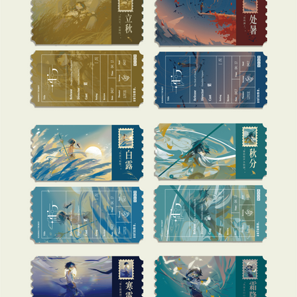 [In stock]  Xiao’s Journey Through the Seasons – A Genshin Impact-Inspired Art Card Collection