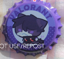 Val Agent Kittens Bottlecap Pin #1