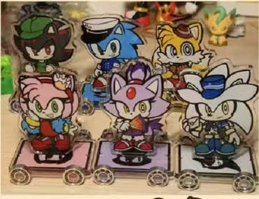 [Pre-order] Sonic Series Acrylic Keychain Set & Mini Car Stand