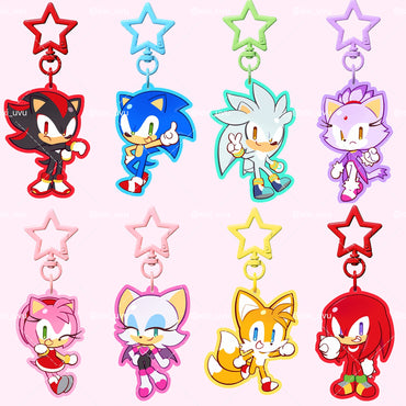 [Pre-order] Blue hedgehog cookierun keychain