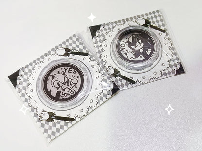 [Pre-order] Blue&Black hedgehog decision coin