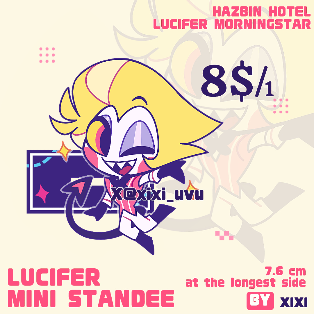 [Pre-order] Luicifer mini standee