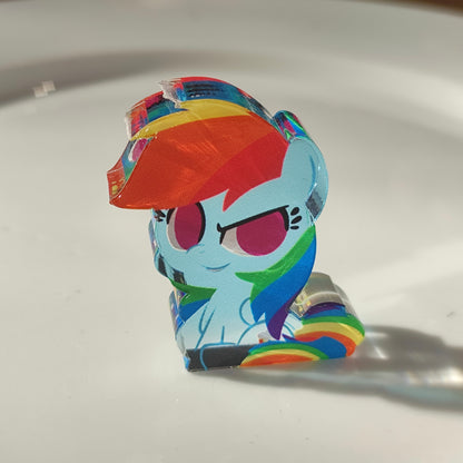 [Pre-order]MLP fan-made stained glass thick acrylic standee【Normal ver.】