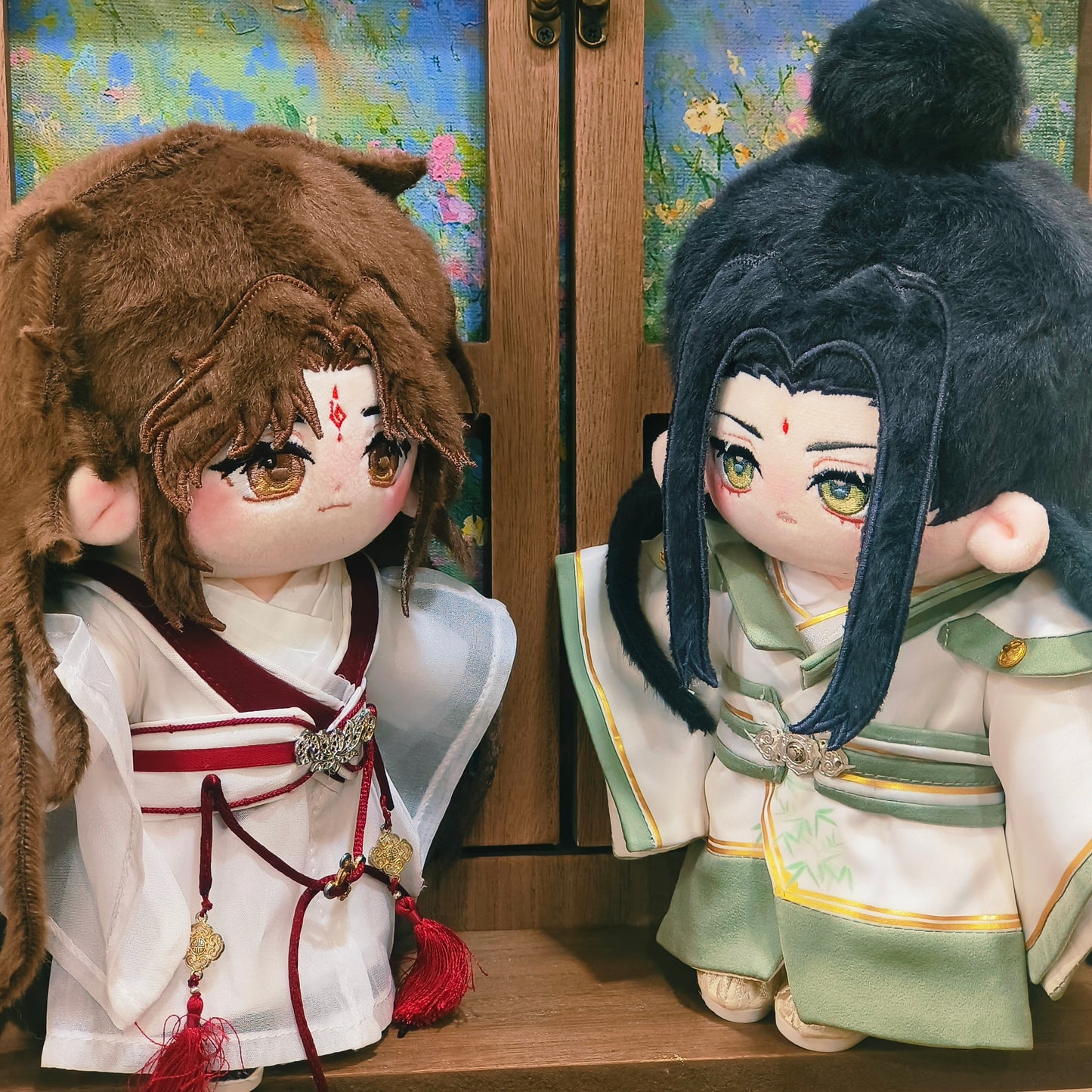 [Pre-order] Shen Qingqiu & Luo Binghe 20cm Plush Dolls with Outfits
