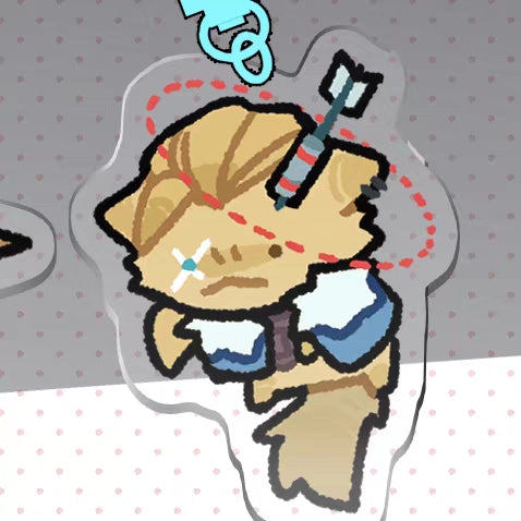 Val Wounded Agent Kittens Mini Acrylic Charms