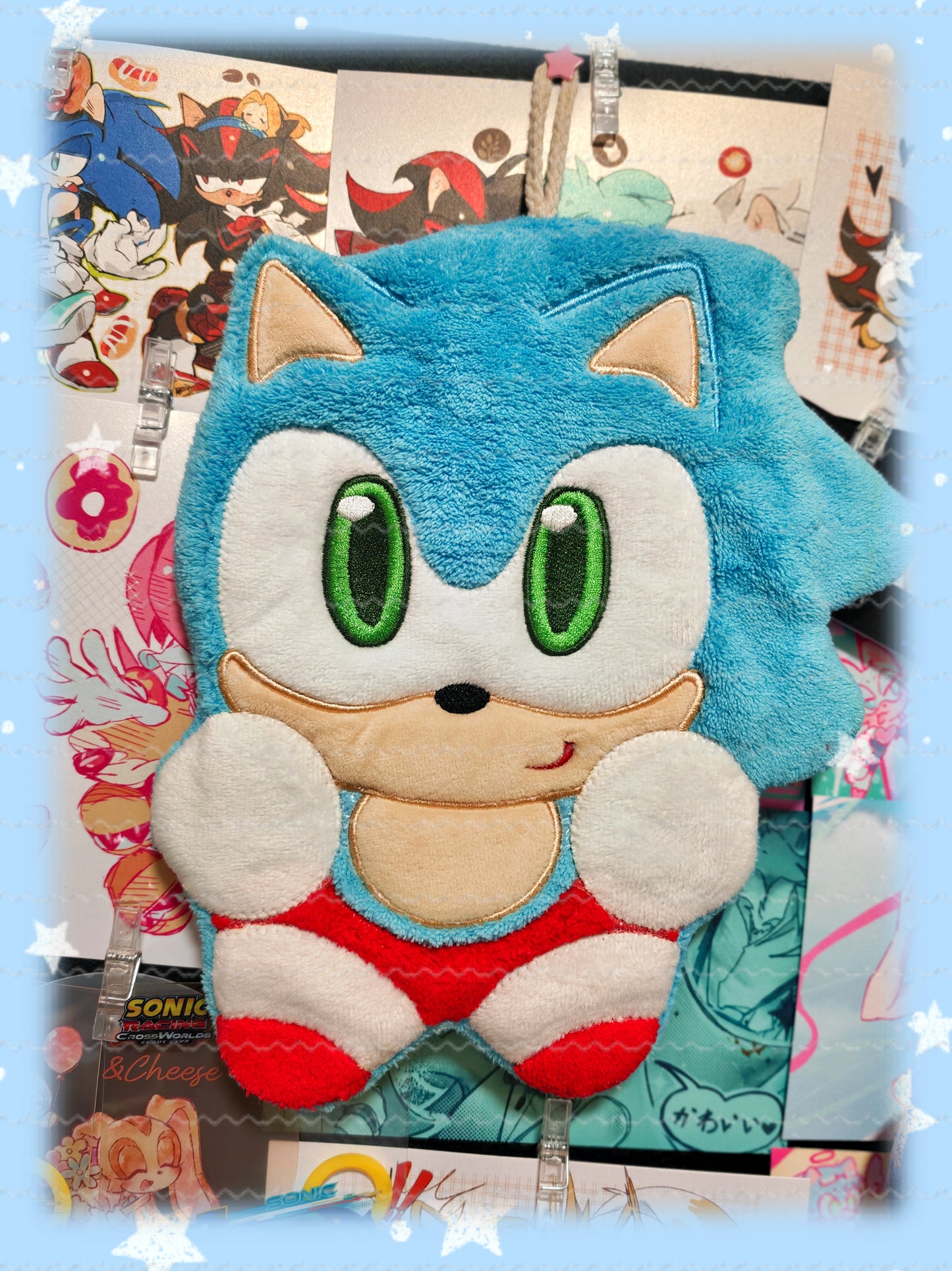 [Pre-order] Sonic fanmade Hand Towel