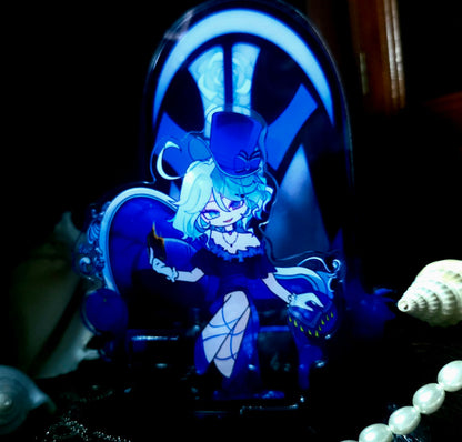 [Instock]Genshin Mafia Laminated Stained Glass Acrylic Standee