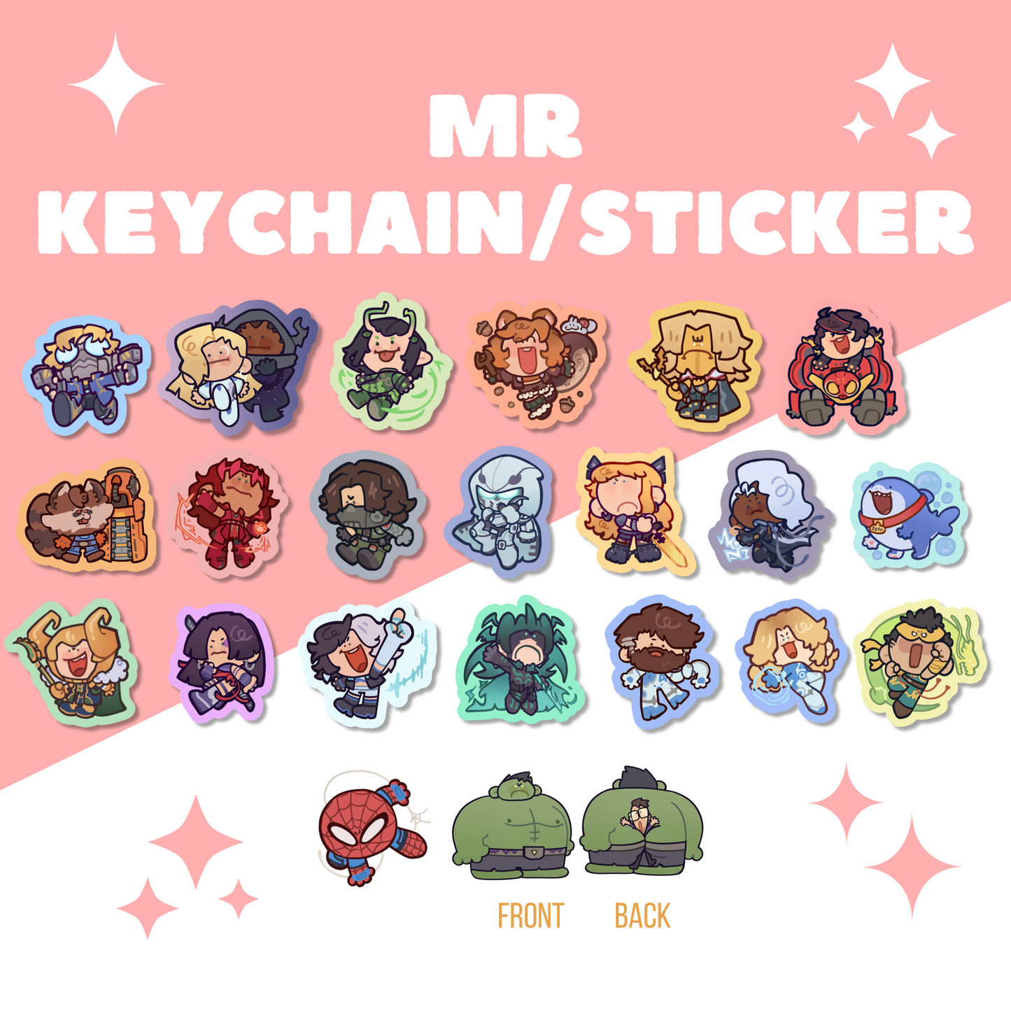 [Pre-order]MR Keychain/Sticker