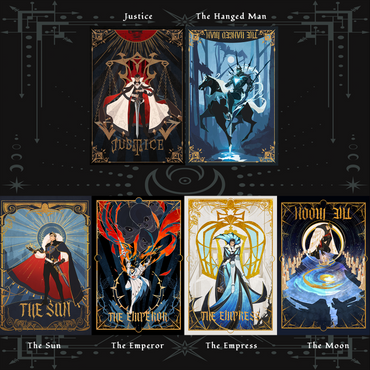 Lord Superbat Tarot Postcard Set