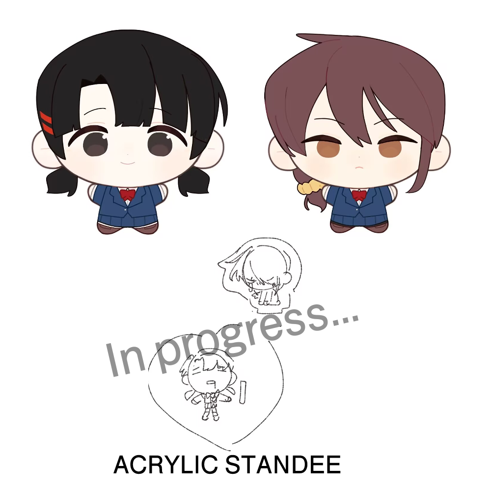 Sakurada/Aki/Hasumi/Sae plush