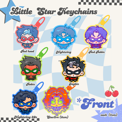 [Pre-sale]DC little star keychains