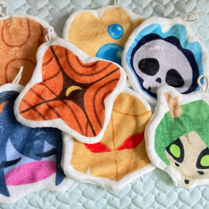 Slay the Spire 1&2 Double-Sided Printed Plush Absorbent Hand Towel