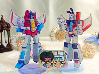 TF badge & standing signage