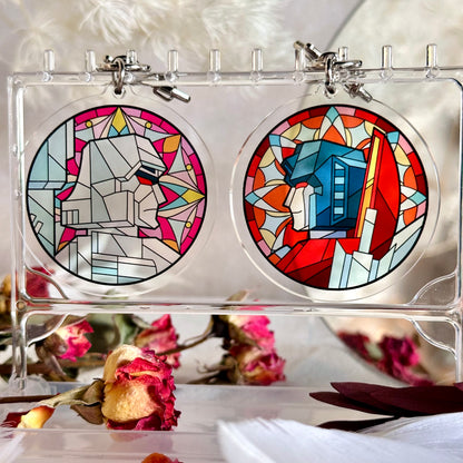 [Pre-sale]Megastar Stained Glass Key Chain