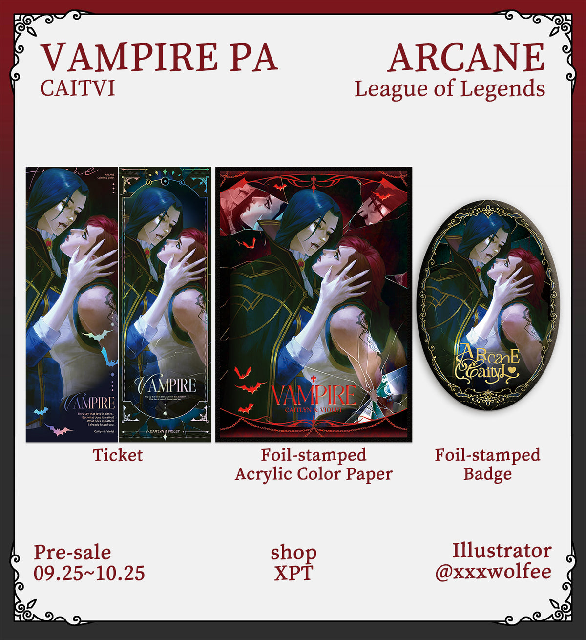 [Pre-order] Arcane Caitvi Vampire PA