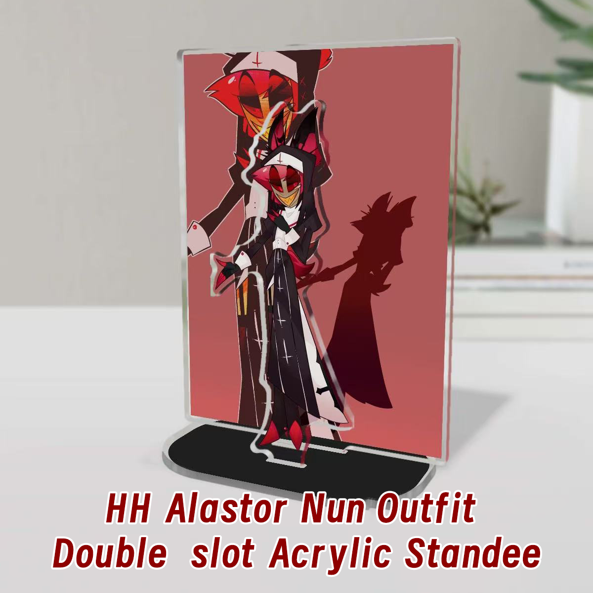 [Pre-order] HH Alastor Nun Outfit Double‑slot Acrylic Standee