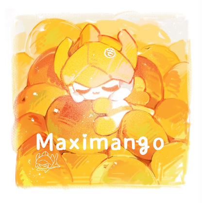 [Pre-order] Maximango Liege Maximo 15cm Plushie & Acrylic Keychain