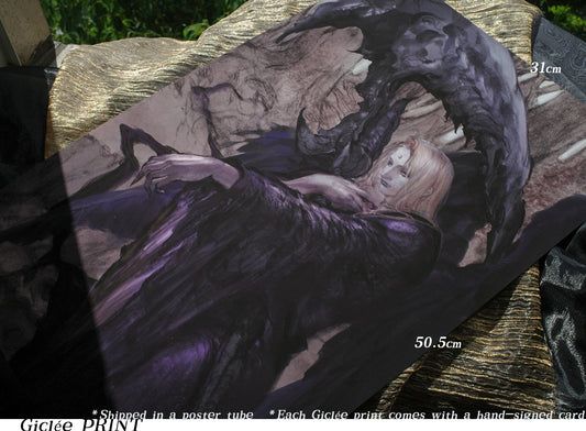 FFXIV Zenos Giclée Print