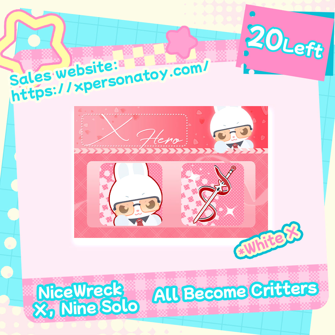 Pre-order] TADC small metal pins – StarrToy