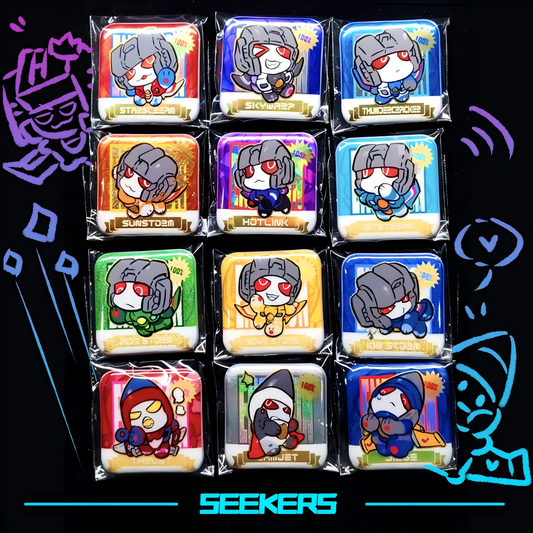 G1 seekers mini double flash Badge set