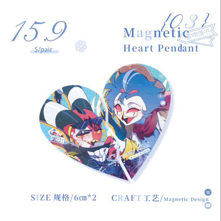[In-stock] HB Stolitz Magnetic Heart Pendant