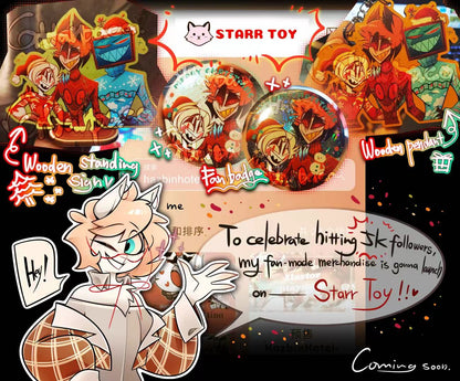 [Pre-sale] Alastor Lucifer Vox Christmas Sweater Collection