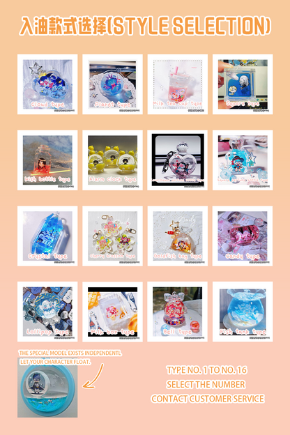 Oiled Keychain Customization