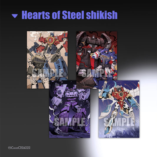 [Pre-order] Hearts of Steel shikish