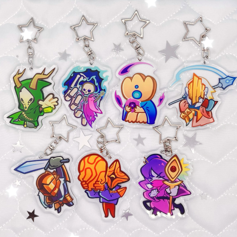 Slay the Spire 1&2 Chibi Acrylic Keychain