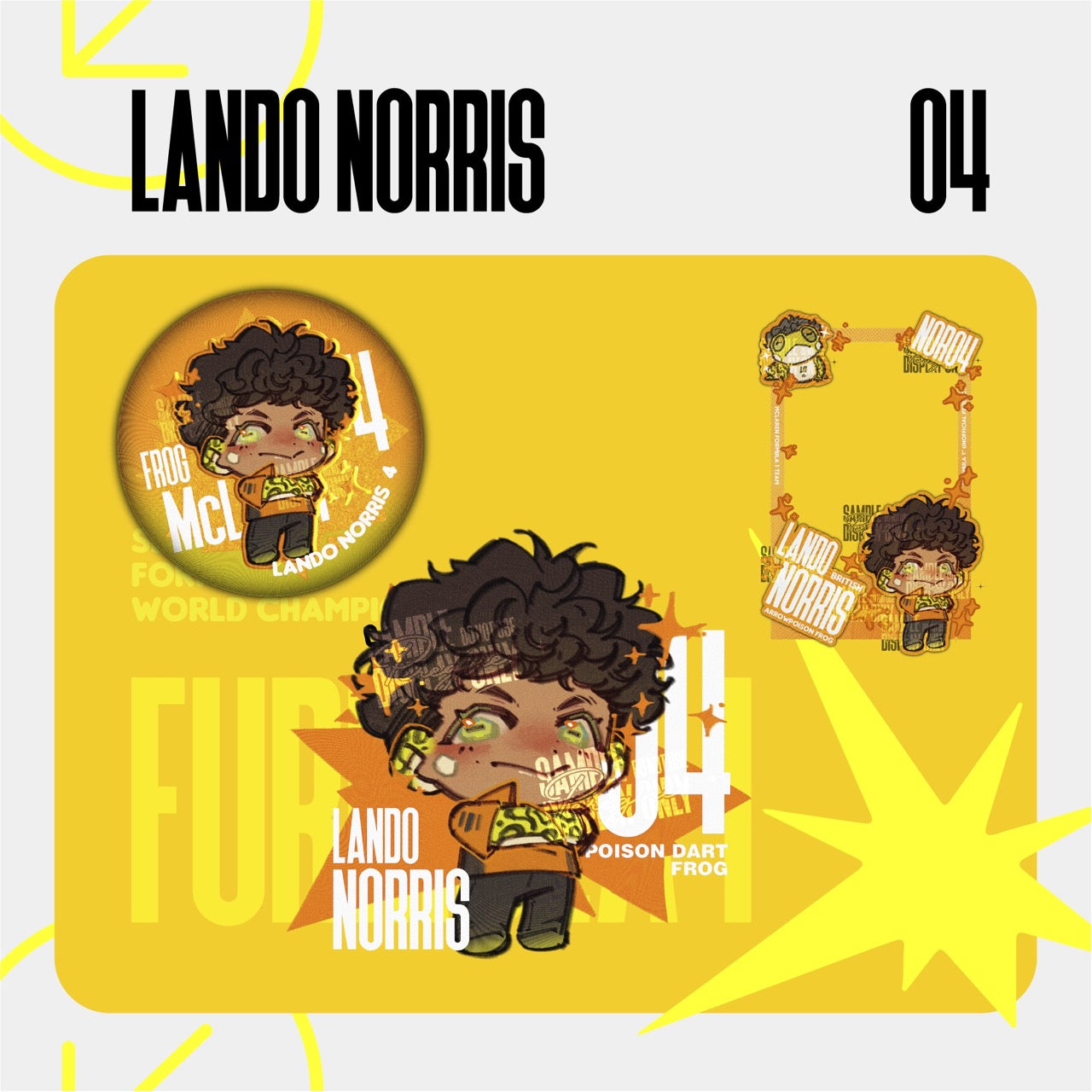 [Pre-order] “Furmula 1” F1 Animalized Drivers Fanmade Goods