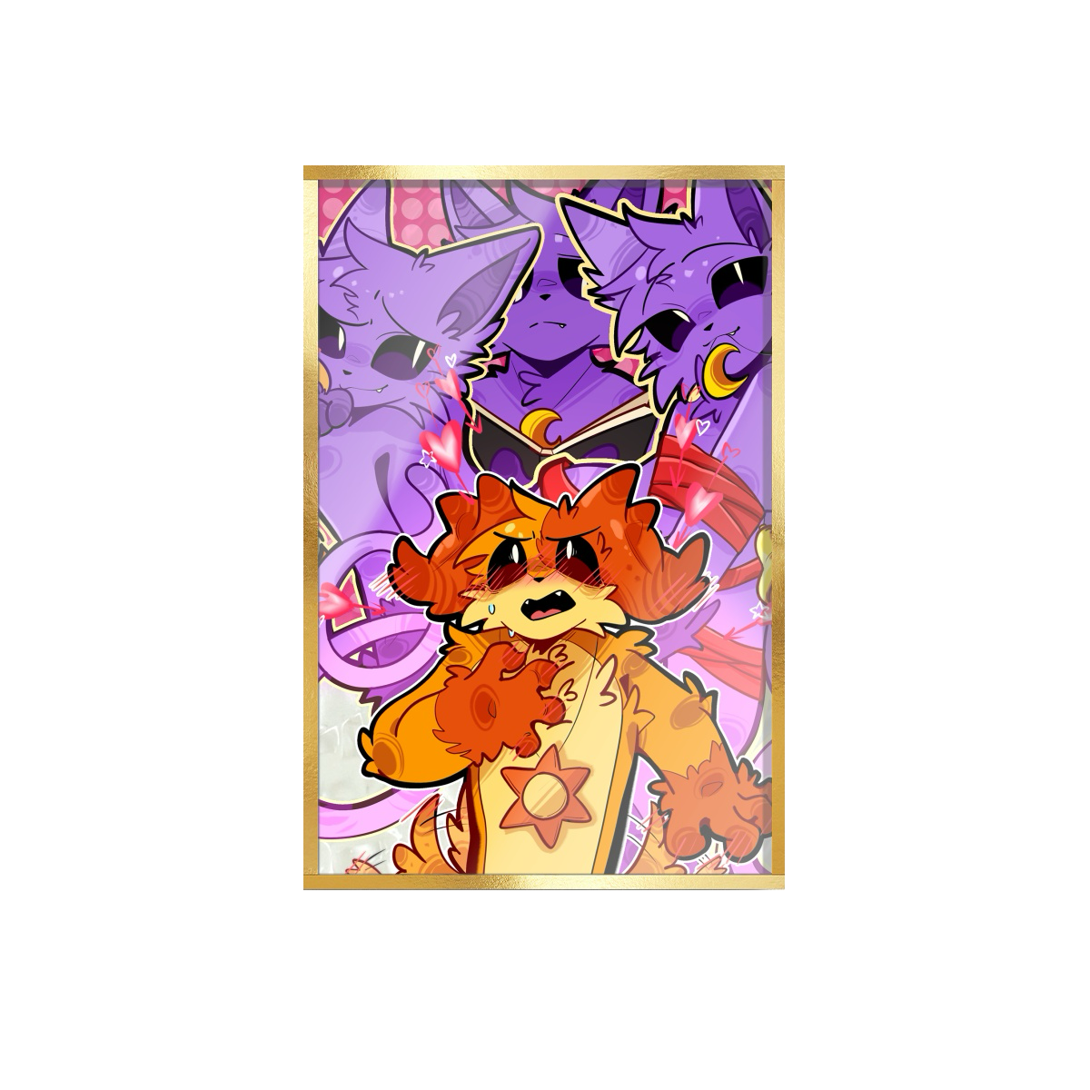 【Critters Production Base】Daynap acrylic bordered poster&bookmark