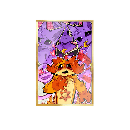 【Critters Production Base】Daynap acrylic bordered poster&bookmark