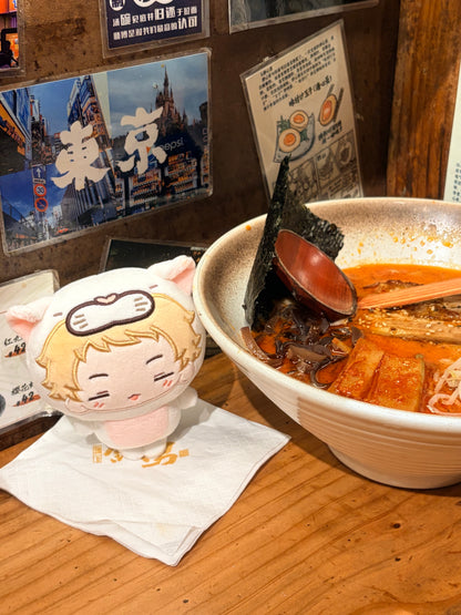 [Pre-order]White Peach cat Moon