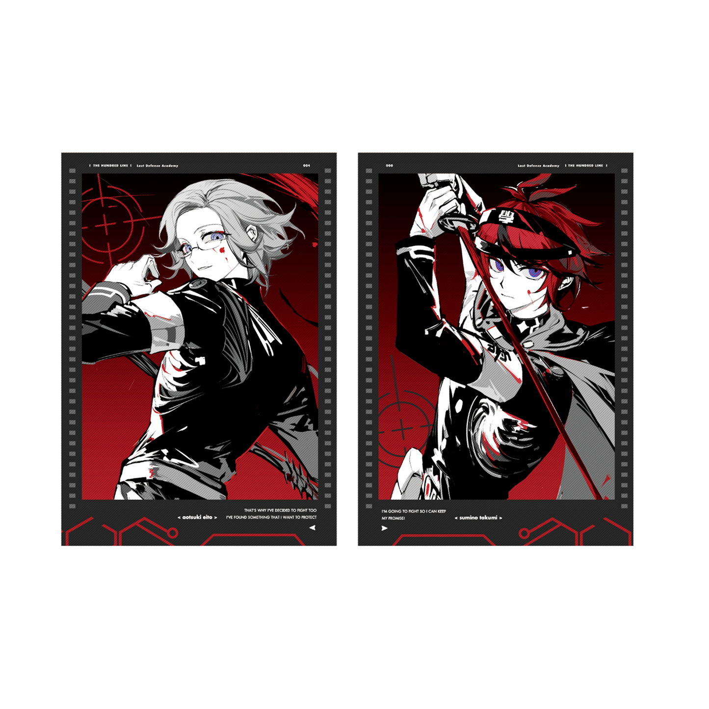 [Pre-order]Red and Black Series