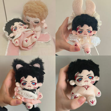 [In-stock] Demon Dean & Cursed Castiel Plush Doll Set (Destiel Ver.)