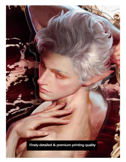 Astarion“Crimson Bath” Collection：Acrylic Standee + Badge Set