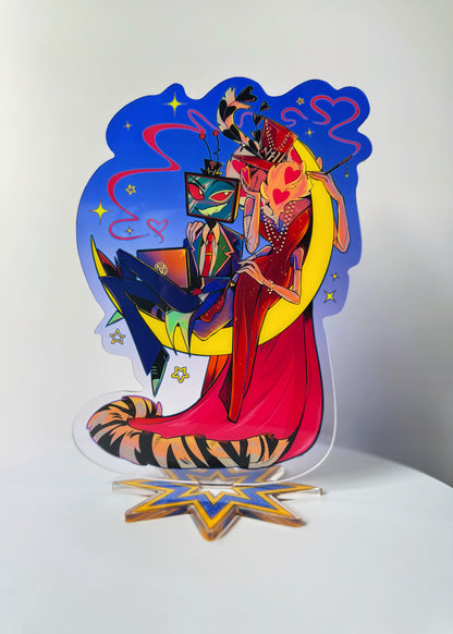 [Pre-order] StaticMoth: «Moon Lovers» standee 💫