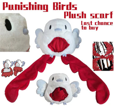 In Stock Punishing Birds Scarf &Punishing Birds Plush Dice