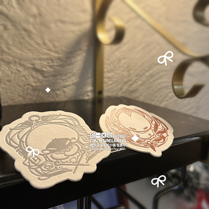 Silksong Hornet & Lace Paper Pin