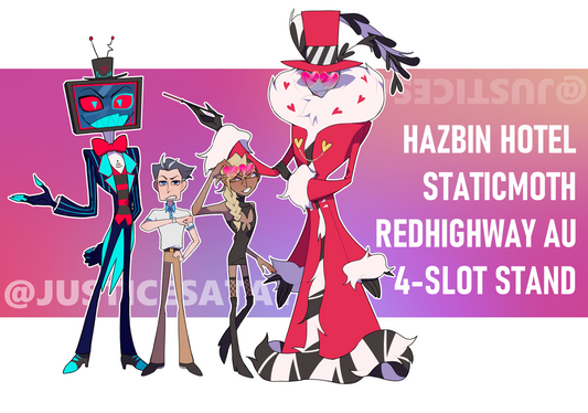 Hazbin Hotel 4-Slot Stand