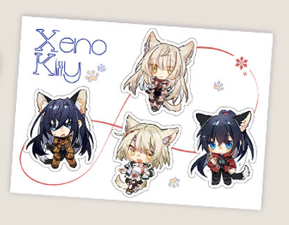 Pre-sale Xenokitty Sticker