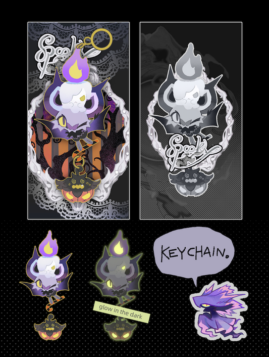 [Pre-order]Glow-in-the-dark Acrylic Charm